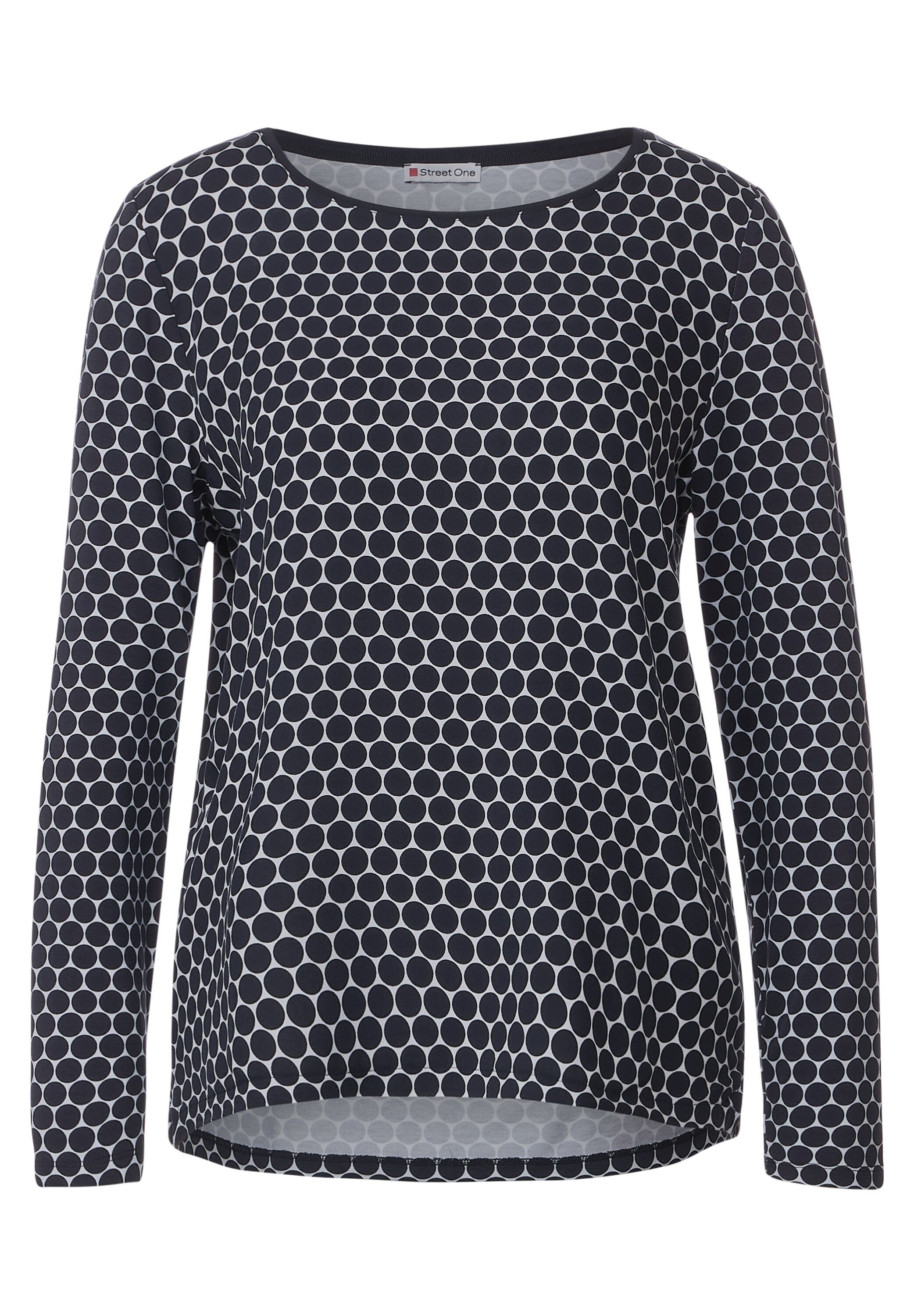 STREET ONE Langarmshirt mit Grafik-Print