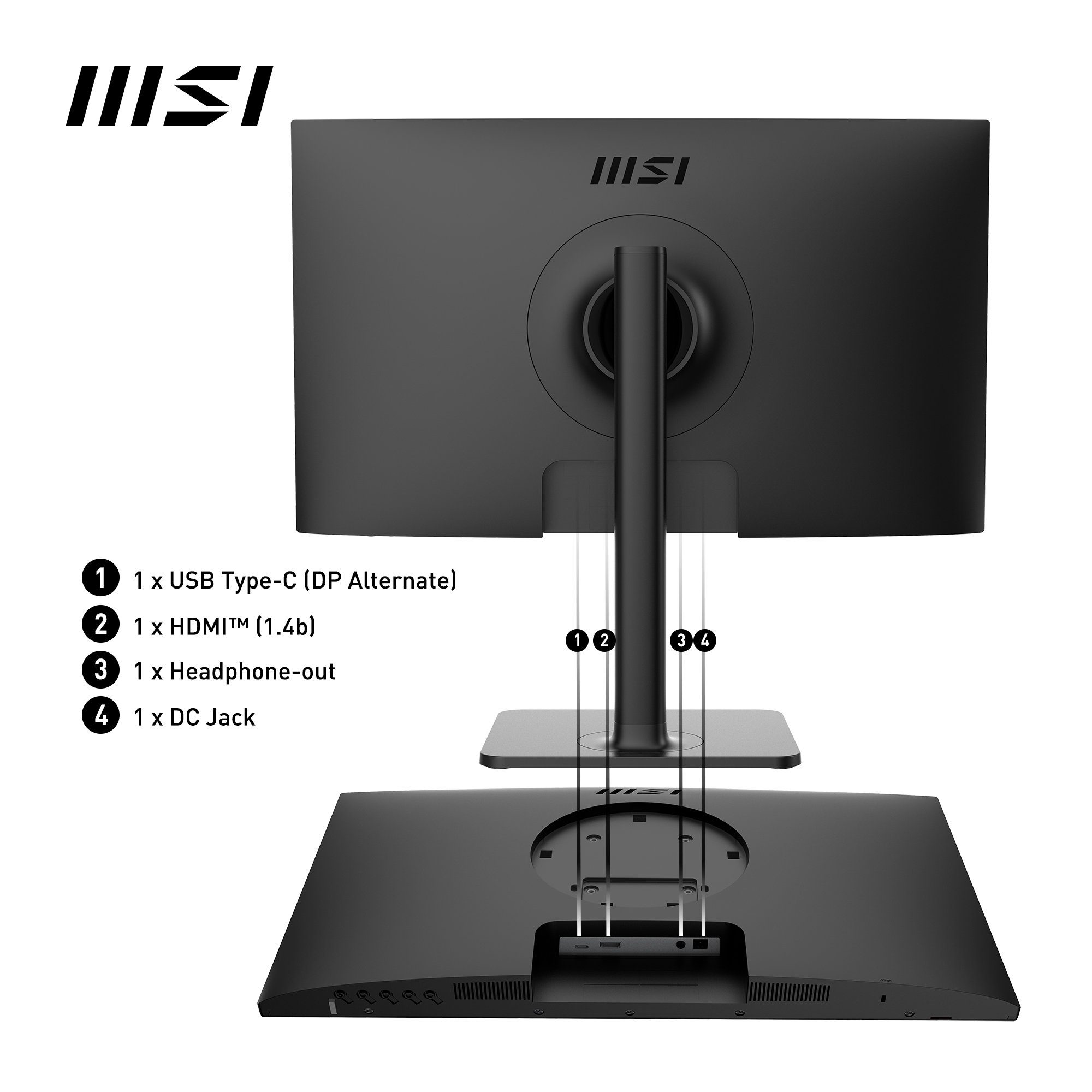 MSI Modern MD2412P LED-Monitor (60 cm/24 