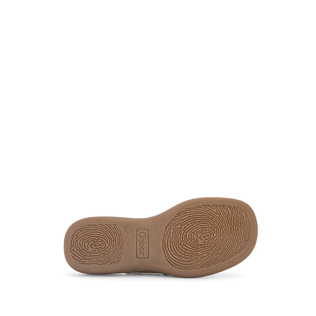 Gabor fashion Pantolette silber
