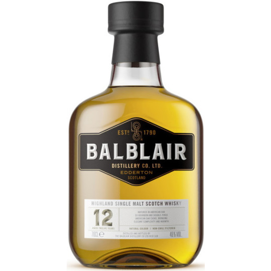 Balblair Whisky 12 Jahre 46% 0,7L