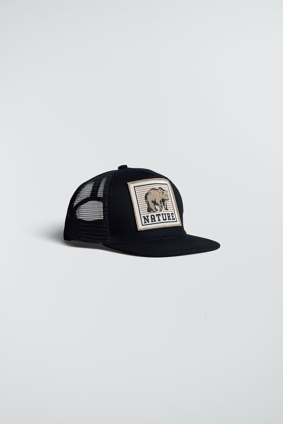 S trucker cap
