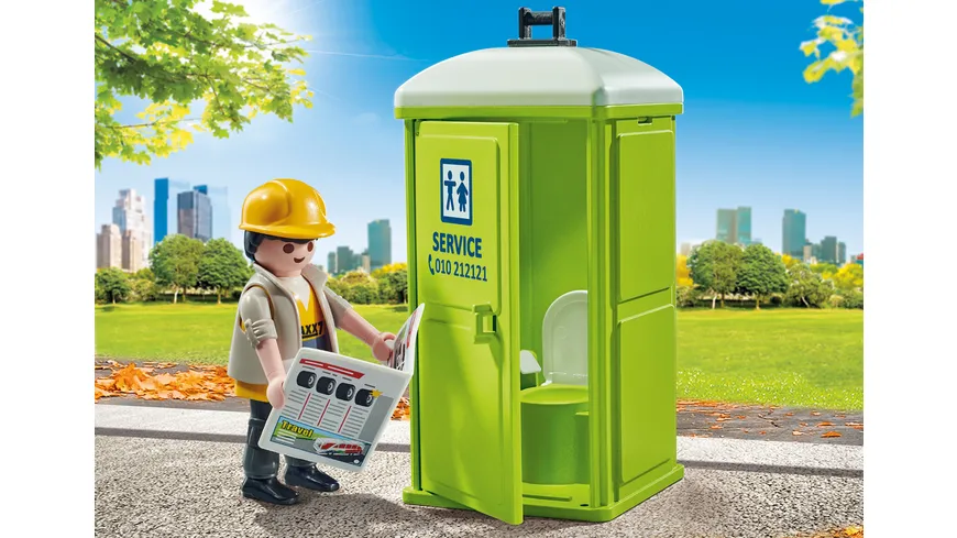 PLAYMOBIL 71435 - City Action - Mobile Toilette