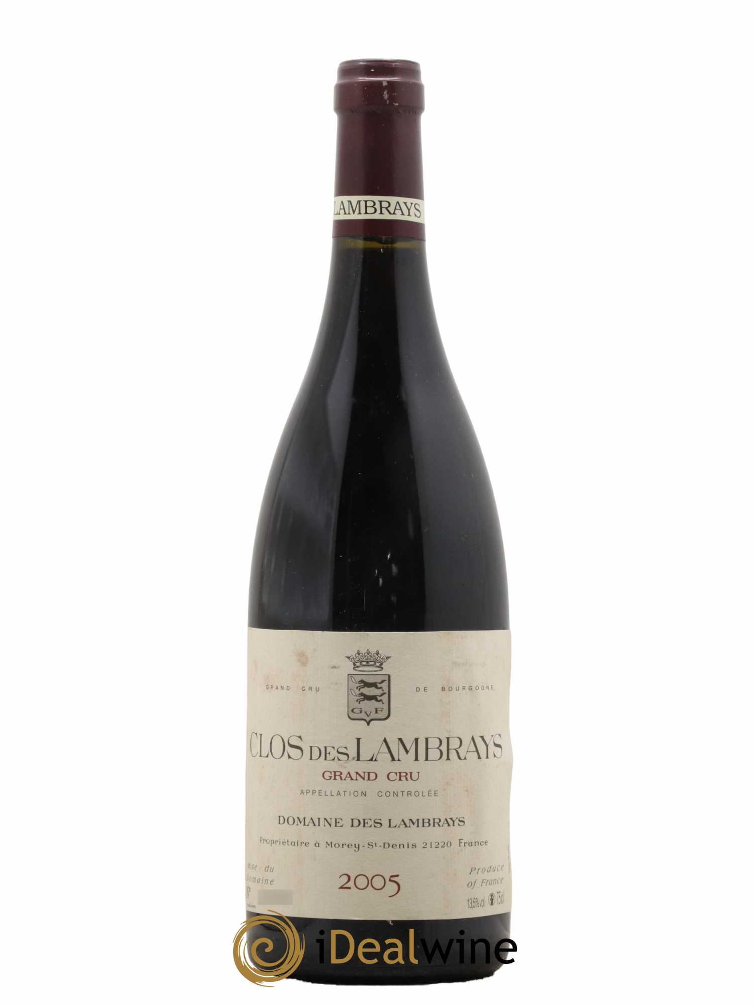 Clos des Lambrays Grand Cru Domaine des Lambrays  2005 - Lot de 1 Bouteille