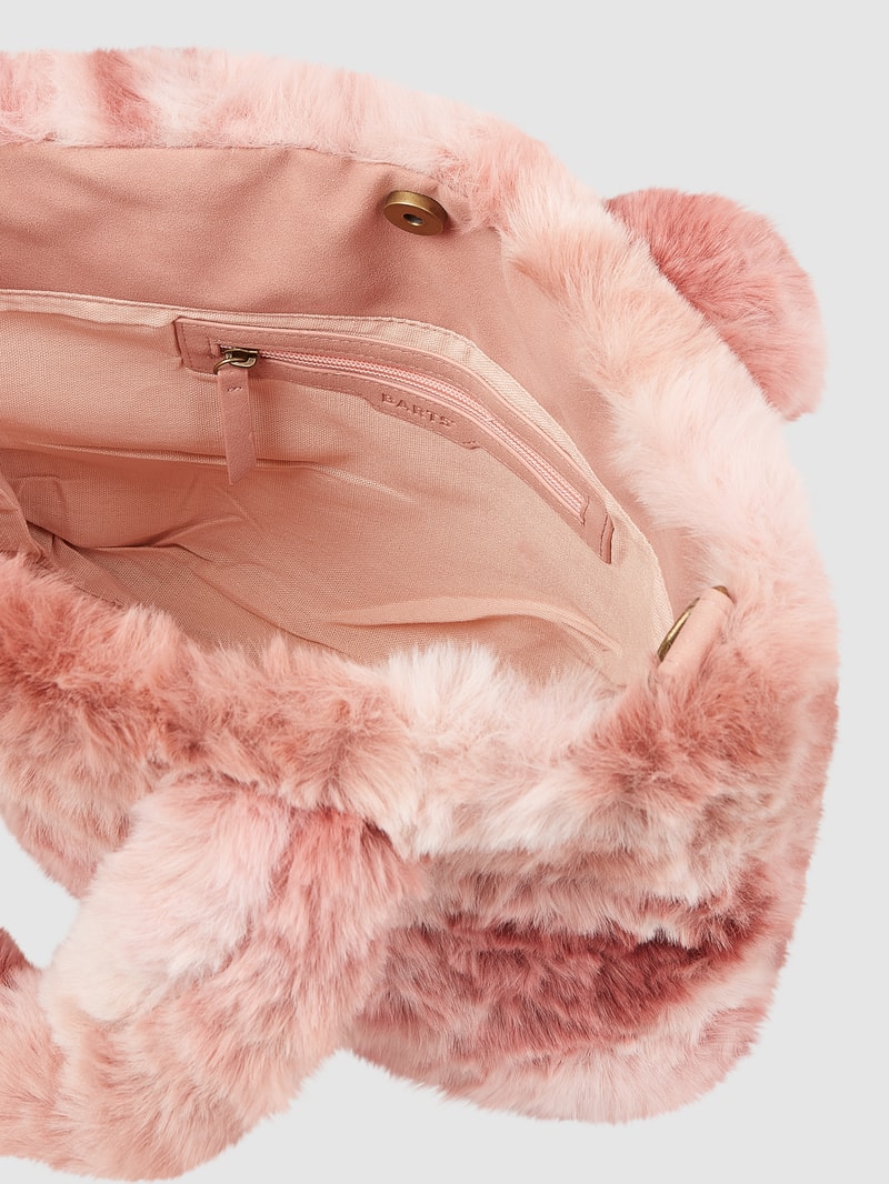 Shopper aus Kunstfell Modell 'Gia' in rosé