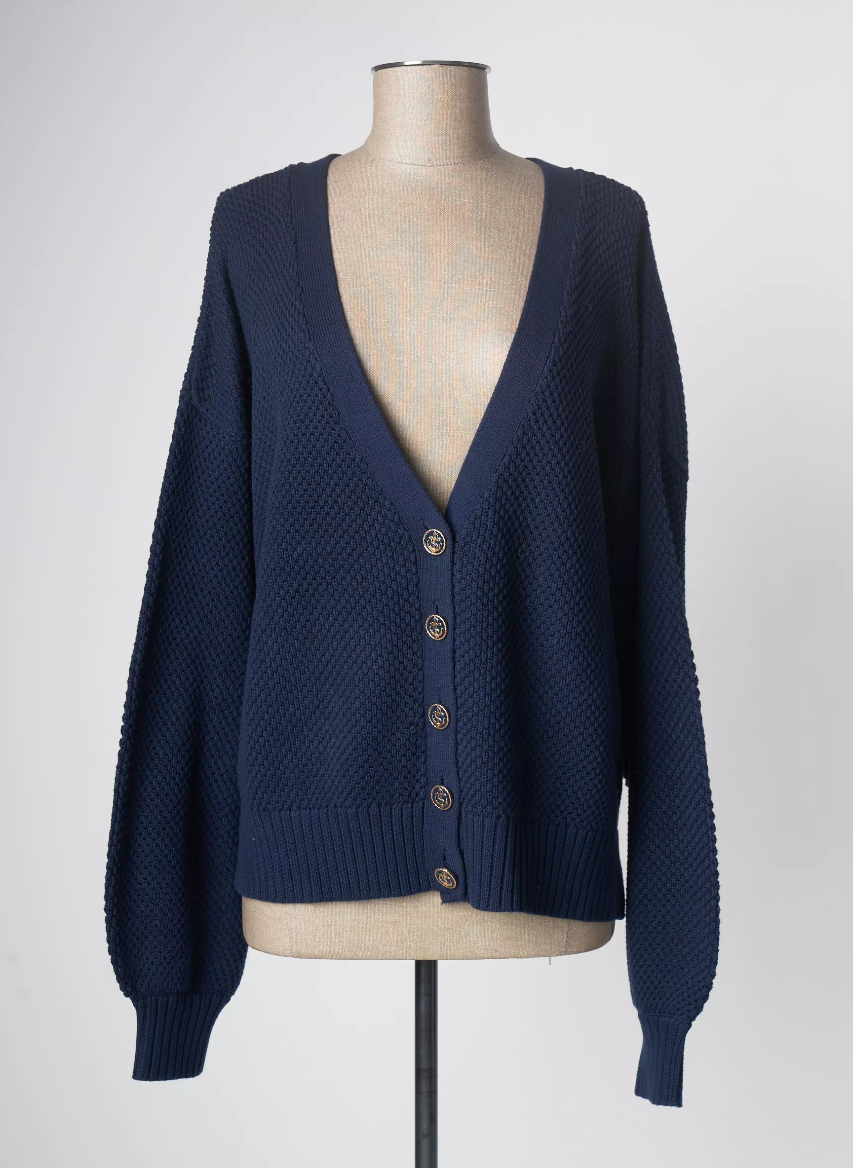 La Petite Etoile Cardigans Femme couleur bleu