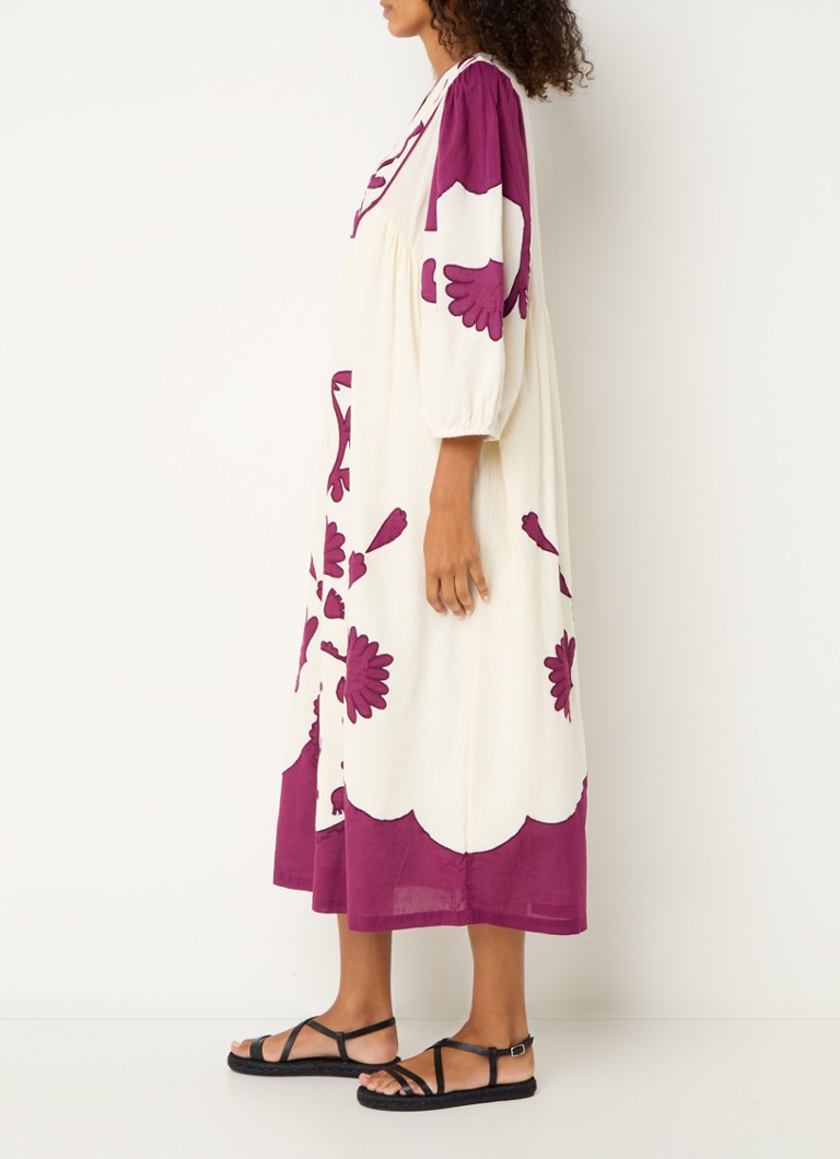 Vestido túnica midi Tracy de ba&sh con estampado