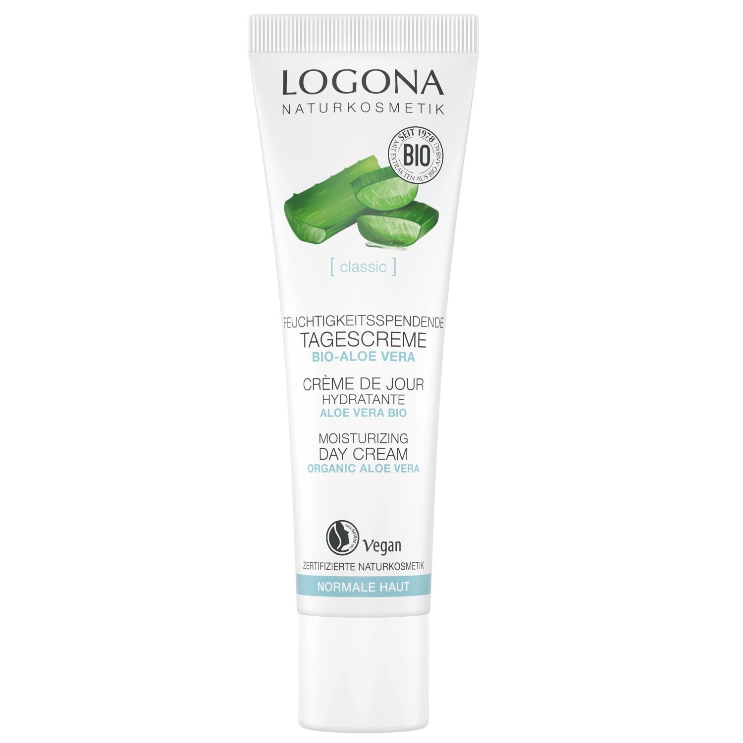 Logona Aloe Vera Nawilżający krem na dzień