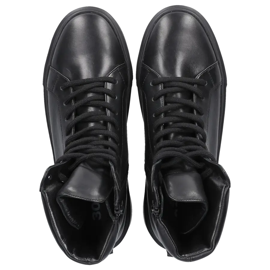 305 SOBE - Sneaker high NEAL Kalbsleder - schwarz