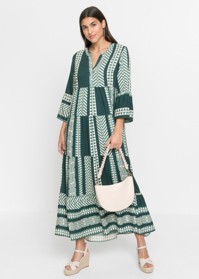 Maxikleid mit Druck