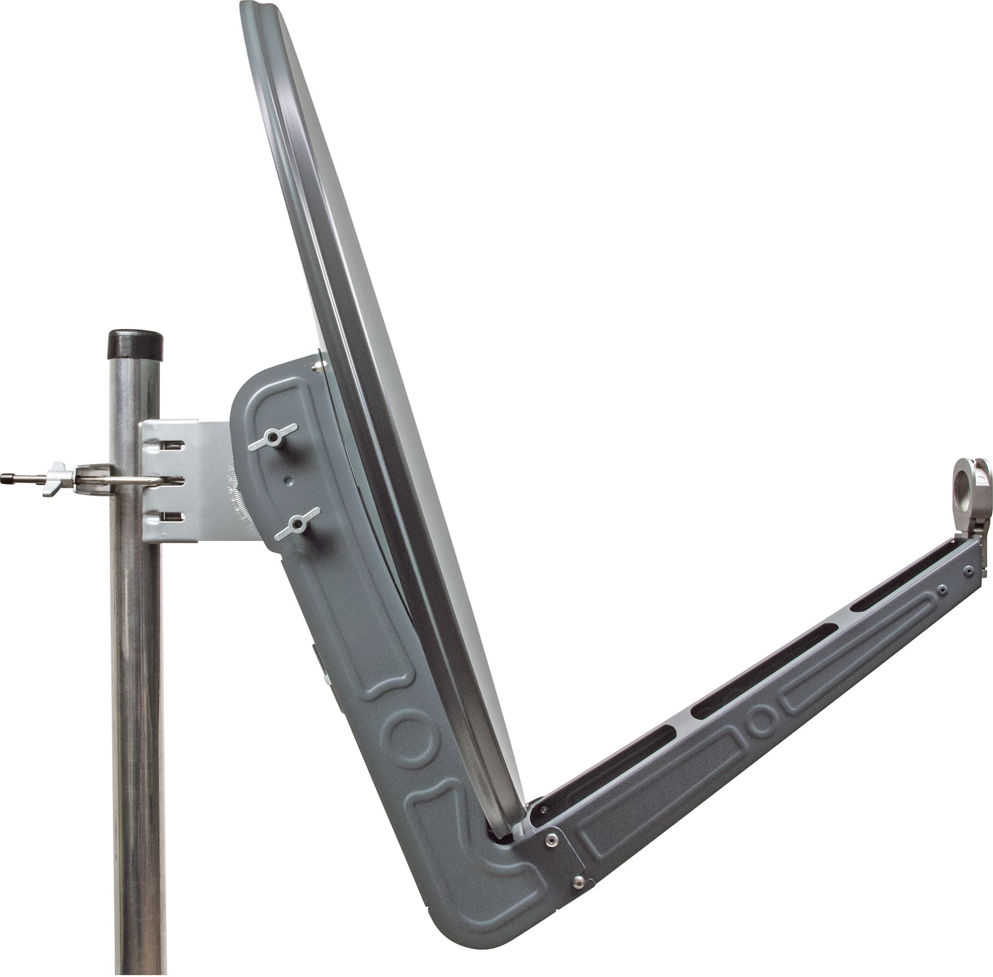 Schwaiger SPI075PA hellgrau 75cm Alu-Spiegel