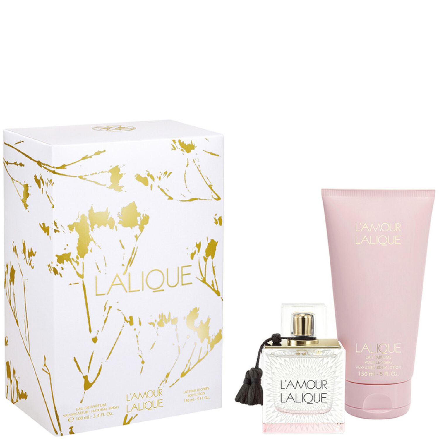 Lalique L'Amour Coffret Eau de Parfum 100 m + Lait Parfumé 150 ml