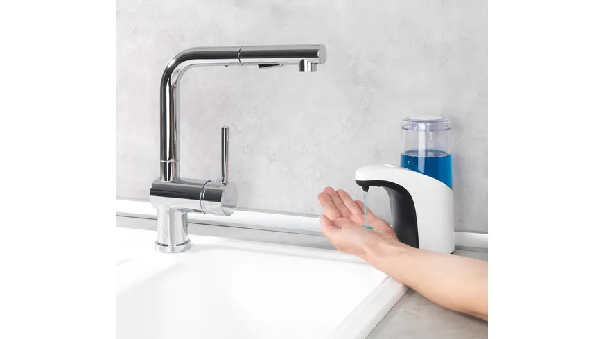WENKO Sensor Seifenspender Butler Weiß