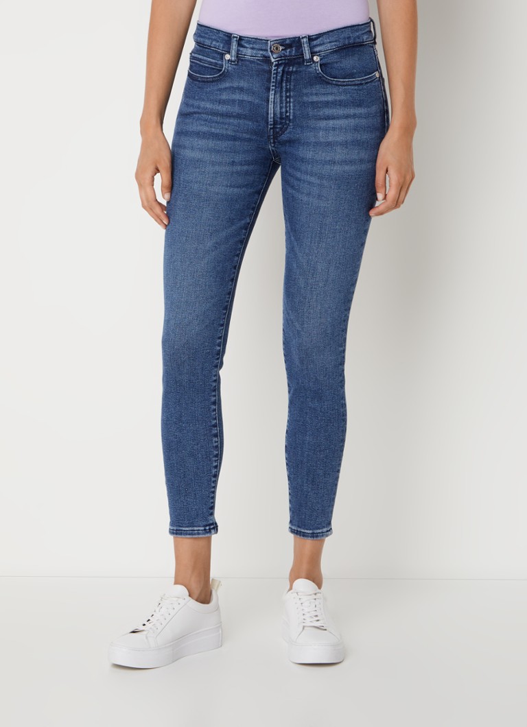 Blugi HUGO BOSS 932 Stretch Slim Fit cu talie medie