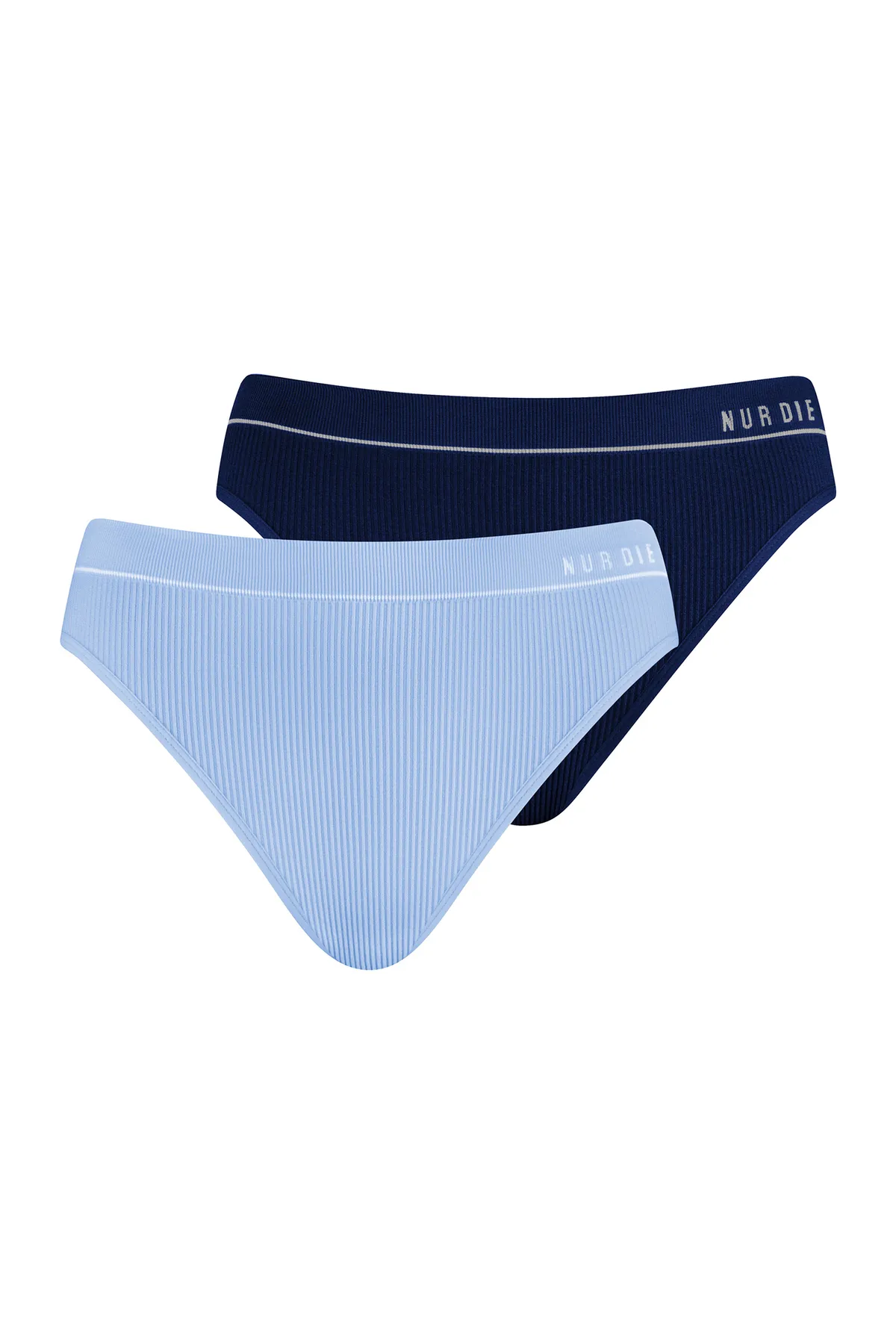 NUR DIE  Unterhosen - Blau - Unifarben
