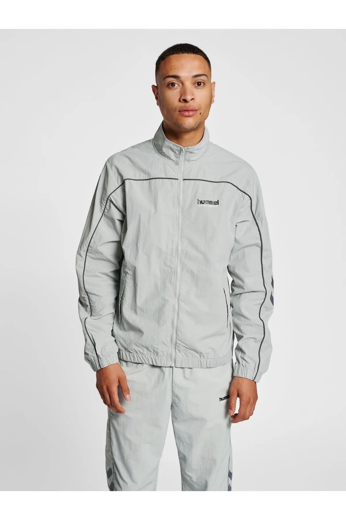 hummel  Sweatshirt - Grau - Regular Fit