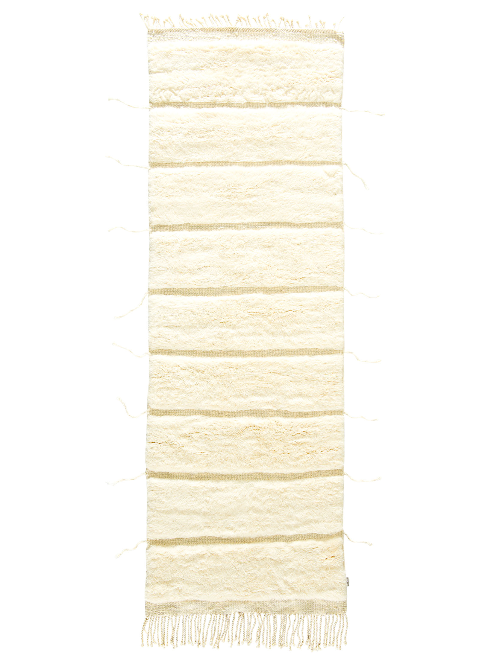Beni Ourain ca. 100 x 265 cm, Unikat / Einzelstück