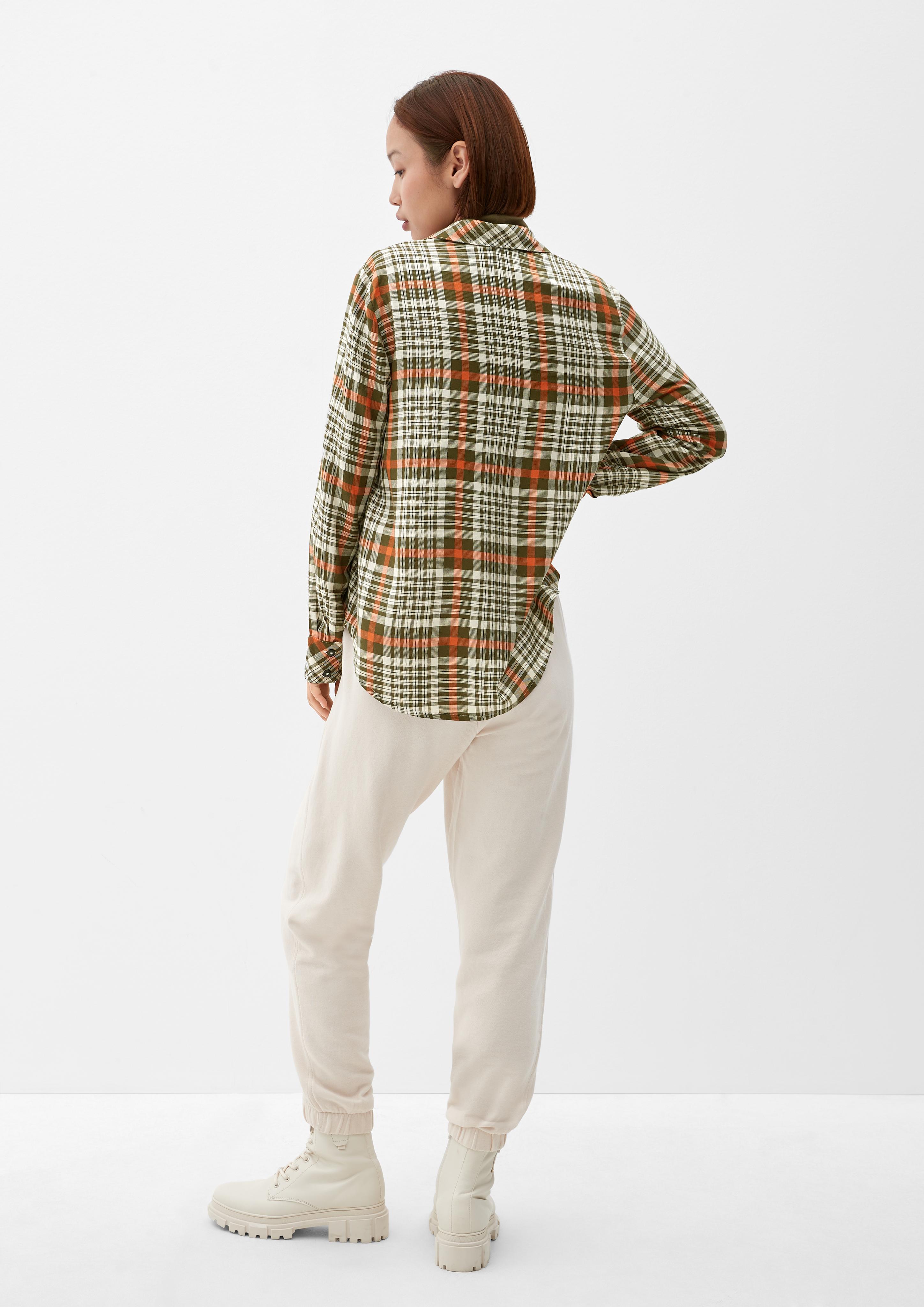 Bluse mit Karomuster  2120721-79N4