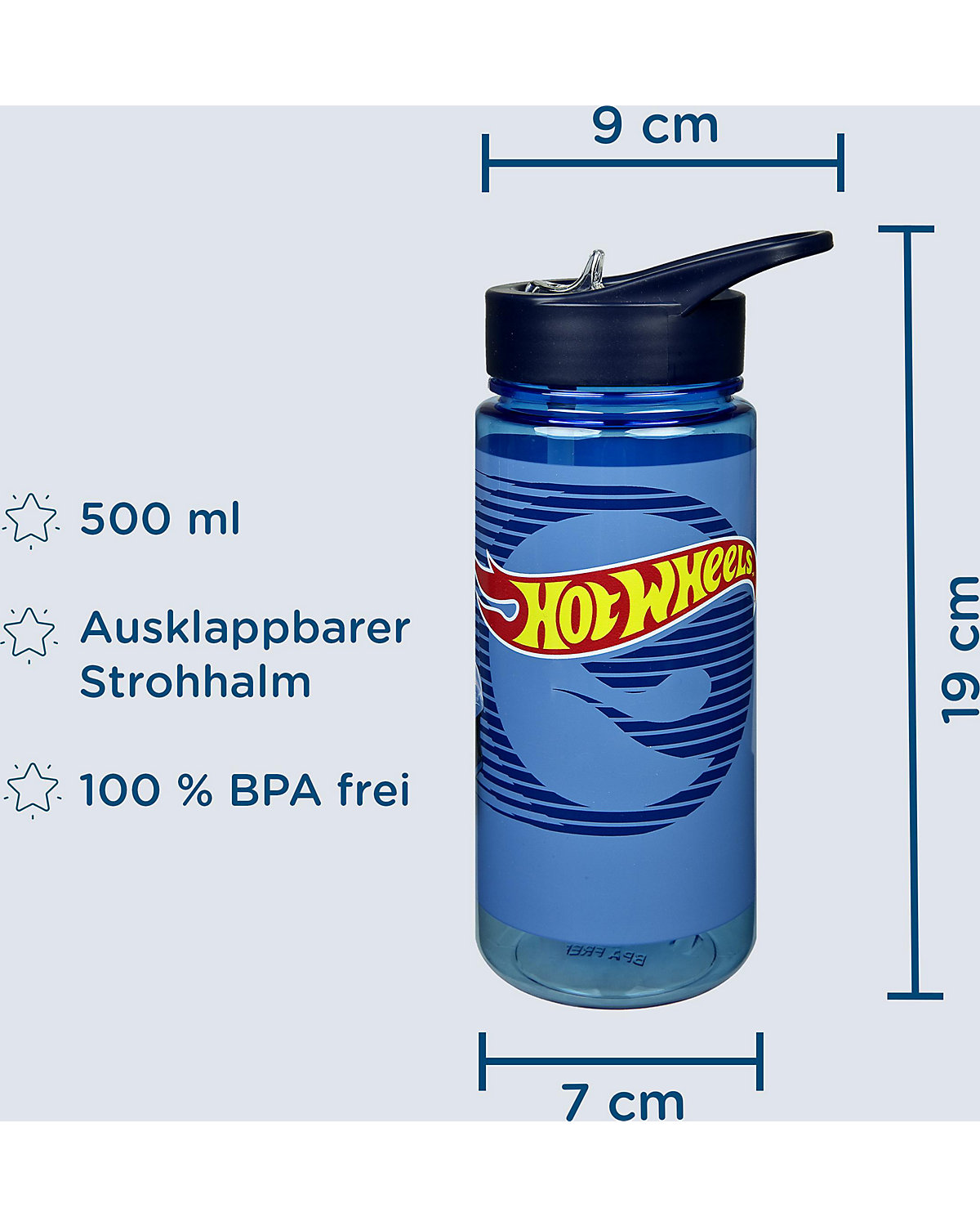 Aero Sport-Trinkflasche Hot Wheels, 500 ml