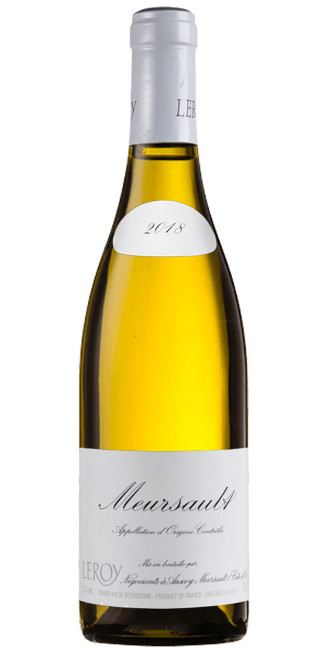 Maison Leroy Meursault 2018