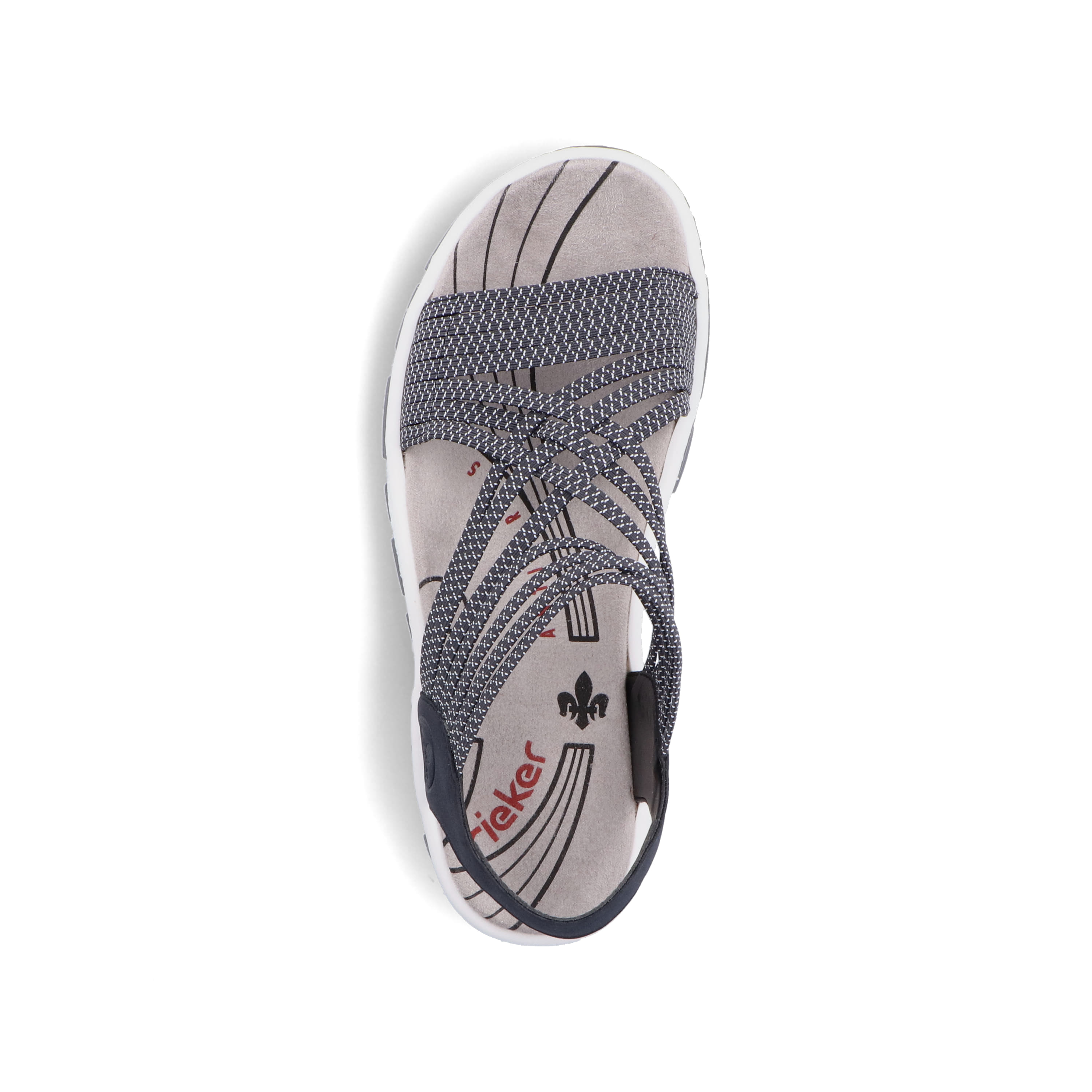 Rieker Damen Trekkingsandalen pazifikblau