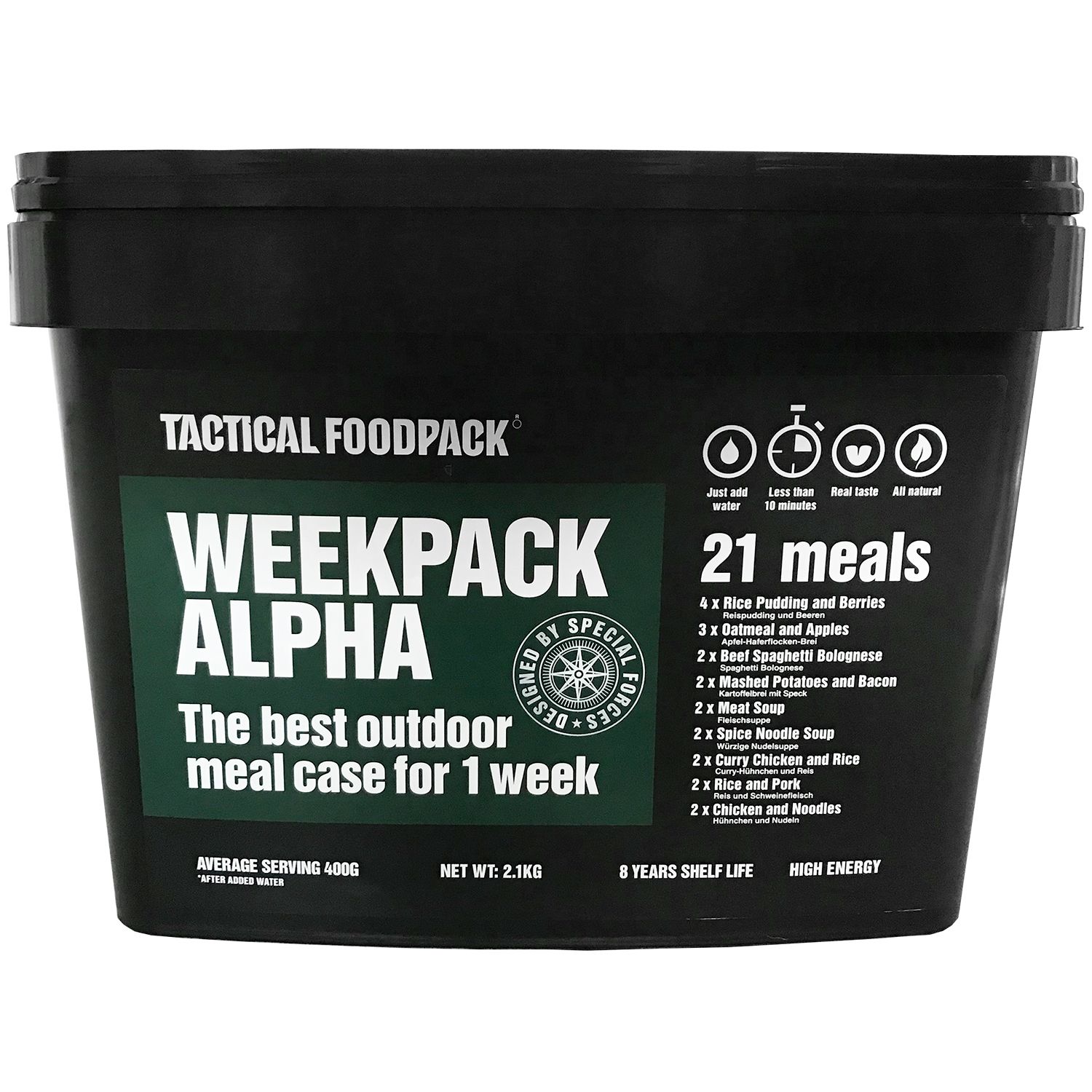 Wochenration Alpha