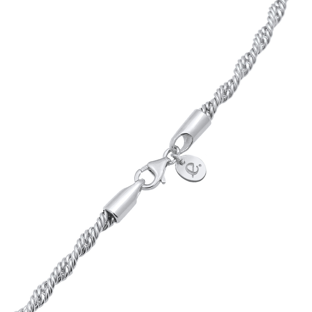 Elli PREMIUM Elli PREMIUM Collier Collier de cordon pour dames Twisted Bold Look Trend Blogger Bijoux