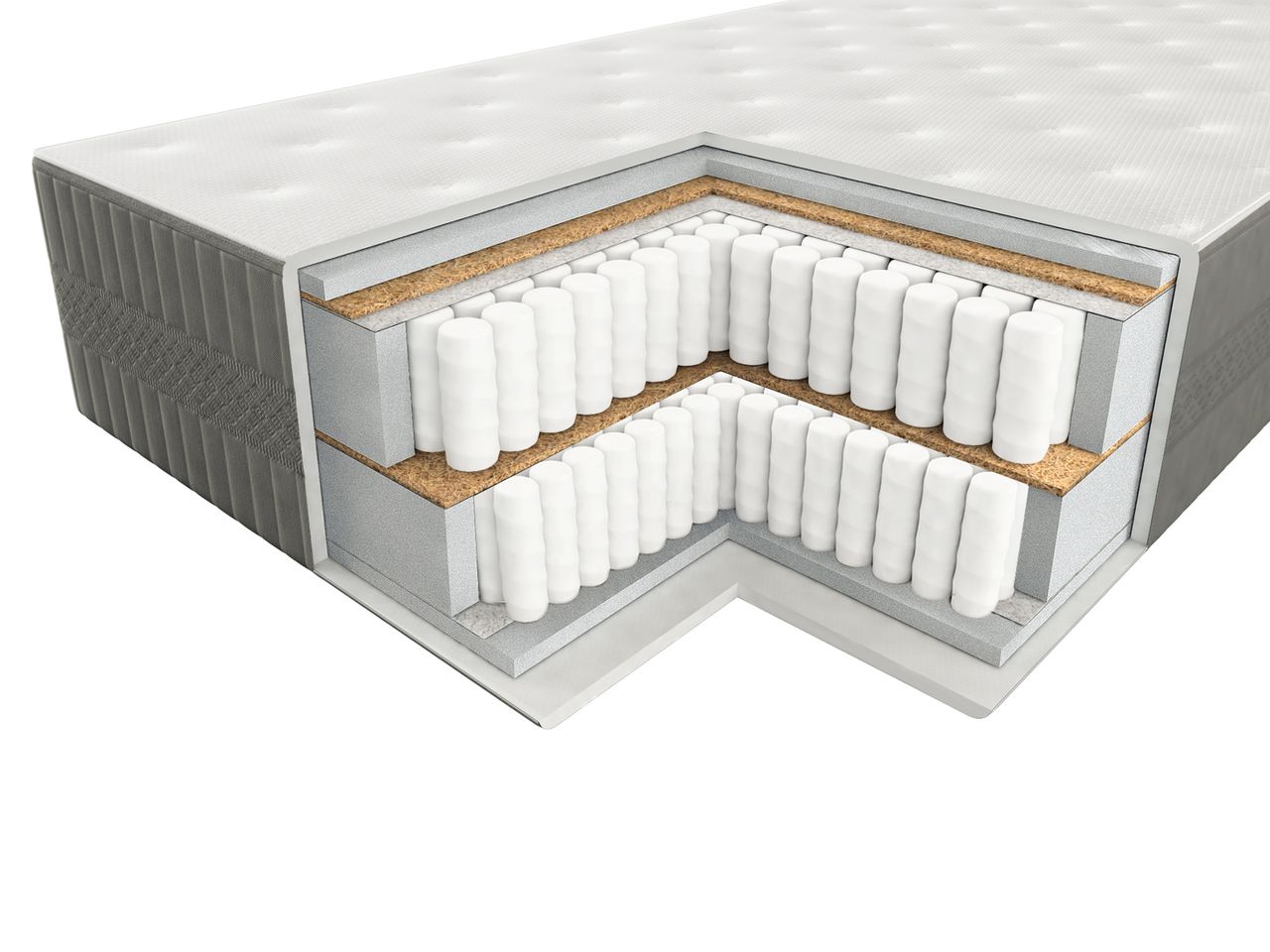 IHG 7 Zonen Boxspringmatratze InterMED Best 140x200 cm H3 Höhe 32cm