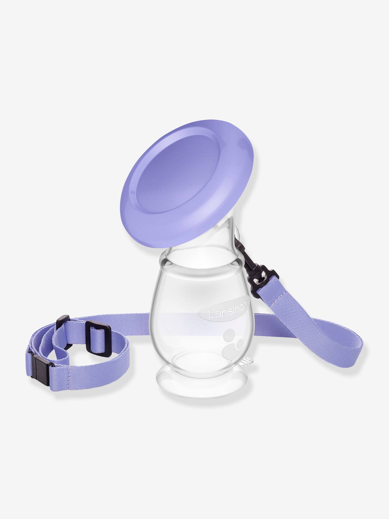 Tire-lait/Recueil-lait LANSINOH transparent
