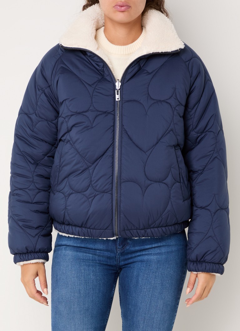 Giacca trapuntata reversibile Meggy di Fabienne Chapot con fodera in peluche.