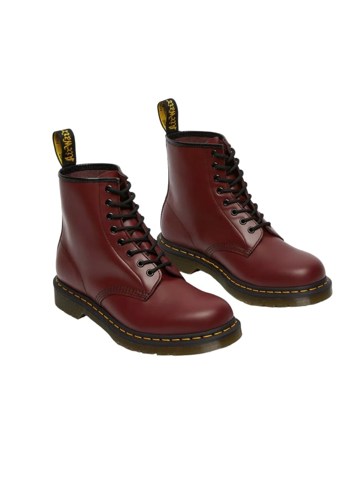 Dr. Martens Schnürstiefel in Rot günstig kaufen