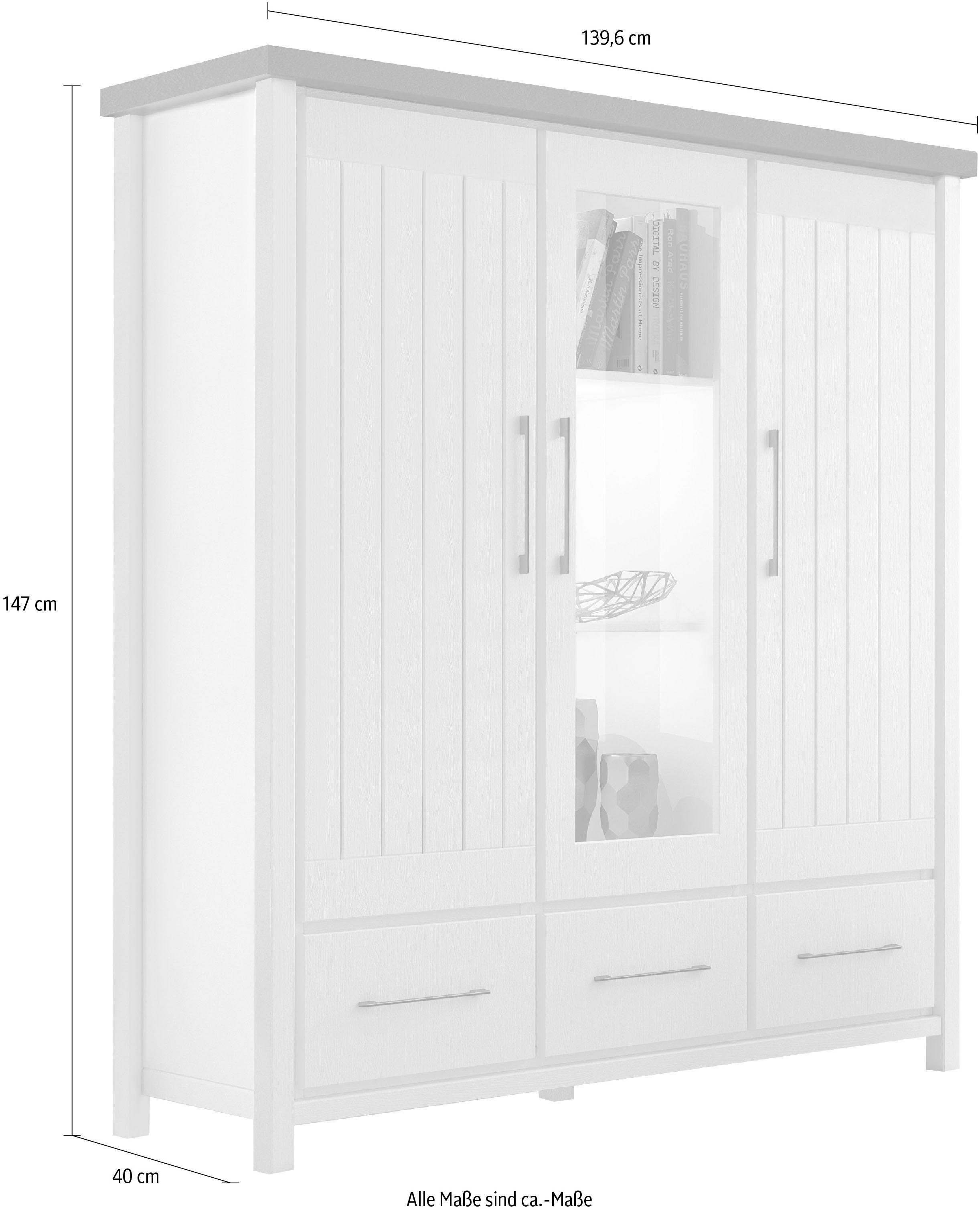 Home affaire Buffet Miami Breite 140 cm