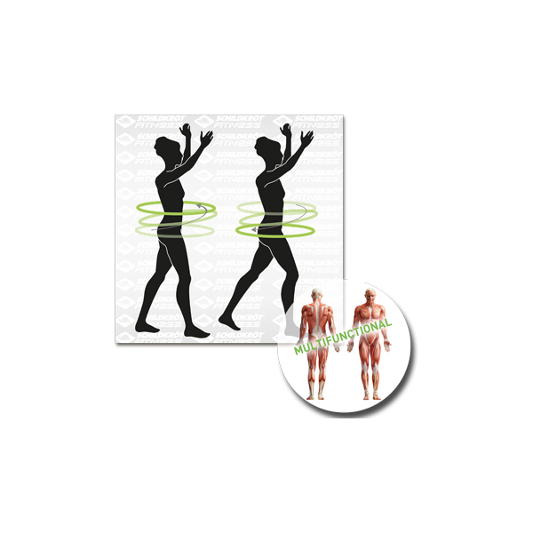 Schildkröt Fitness - Fitness-Hoop mit Massagewellen - Functional Training