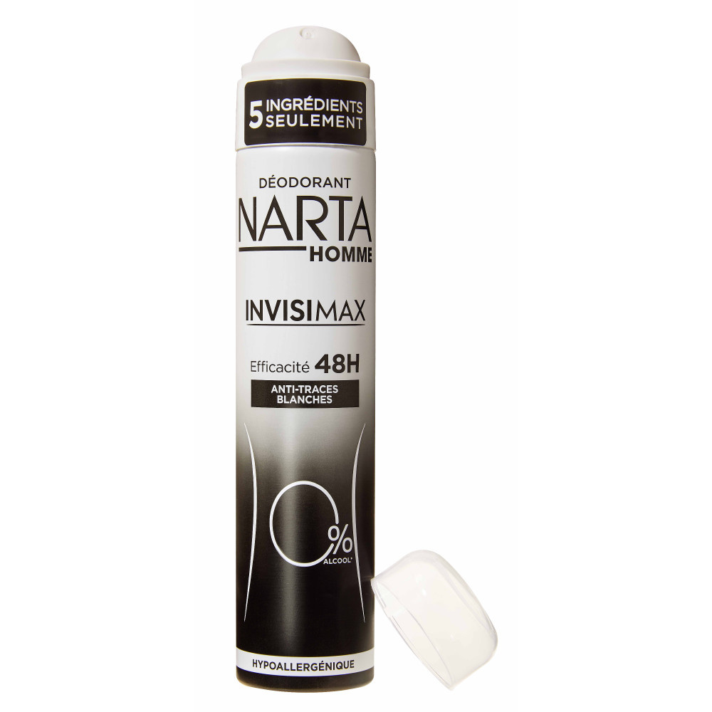 NARTA Narta Homme Invisimax Déodorant Anti-traces blanches 48h