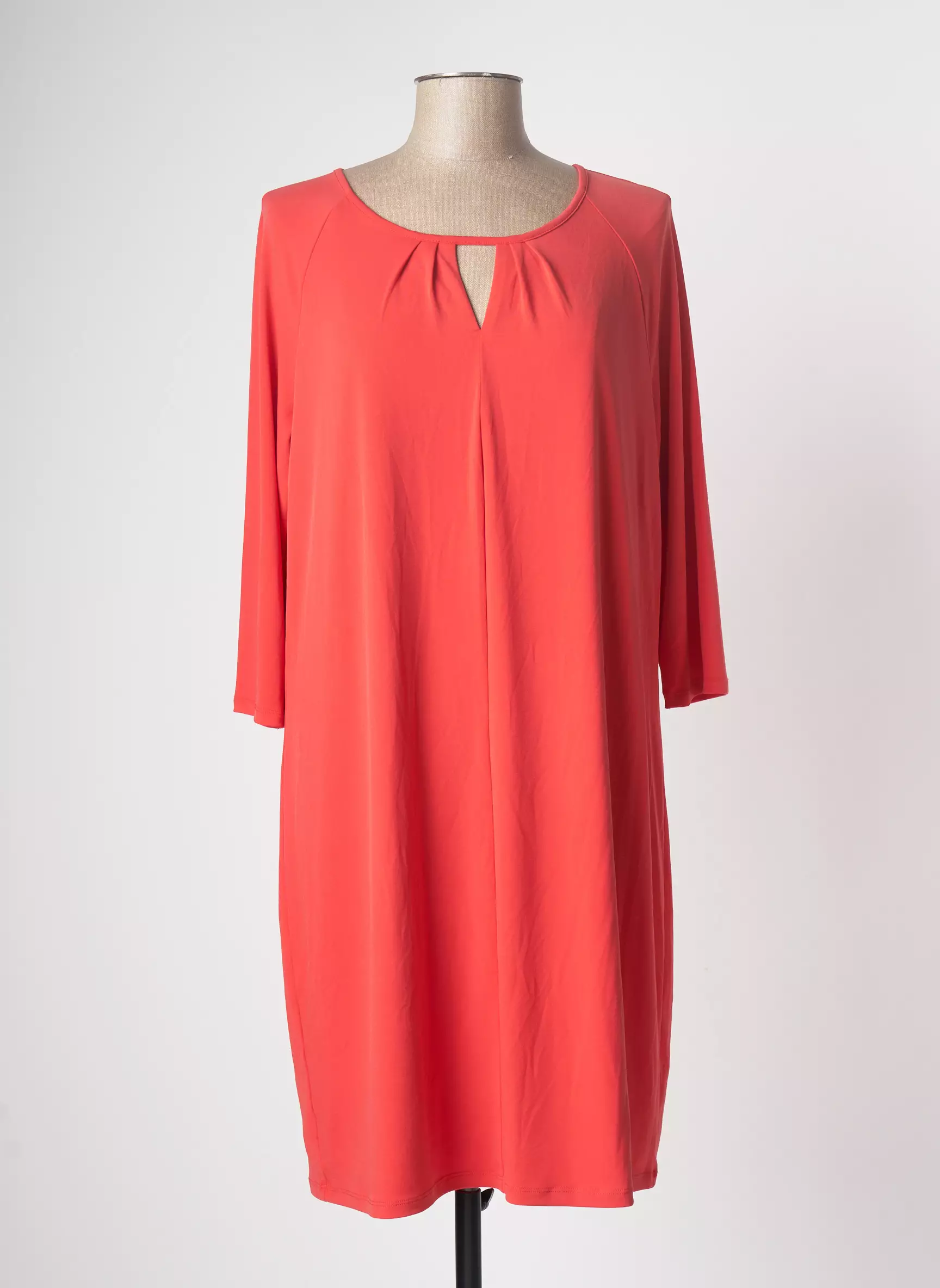 Esprit Robes Mi Longues Femme couleur rouge