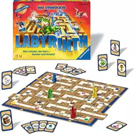 Das verrückte Labyrinth - Spiel ab 7 Jahren