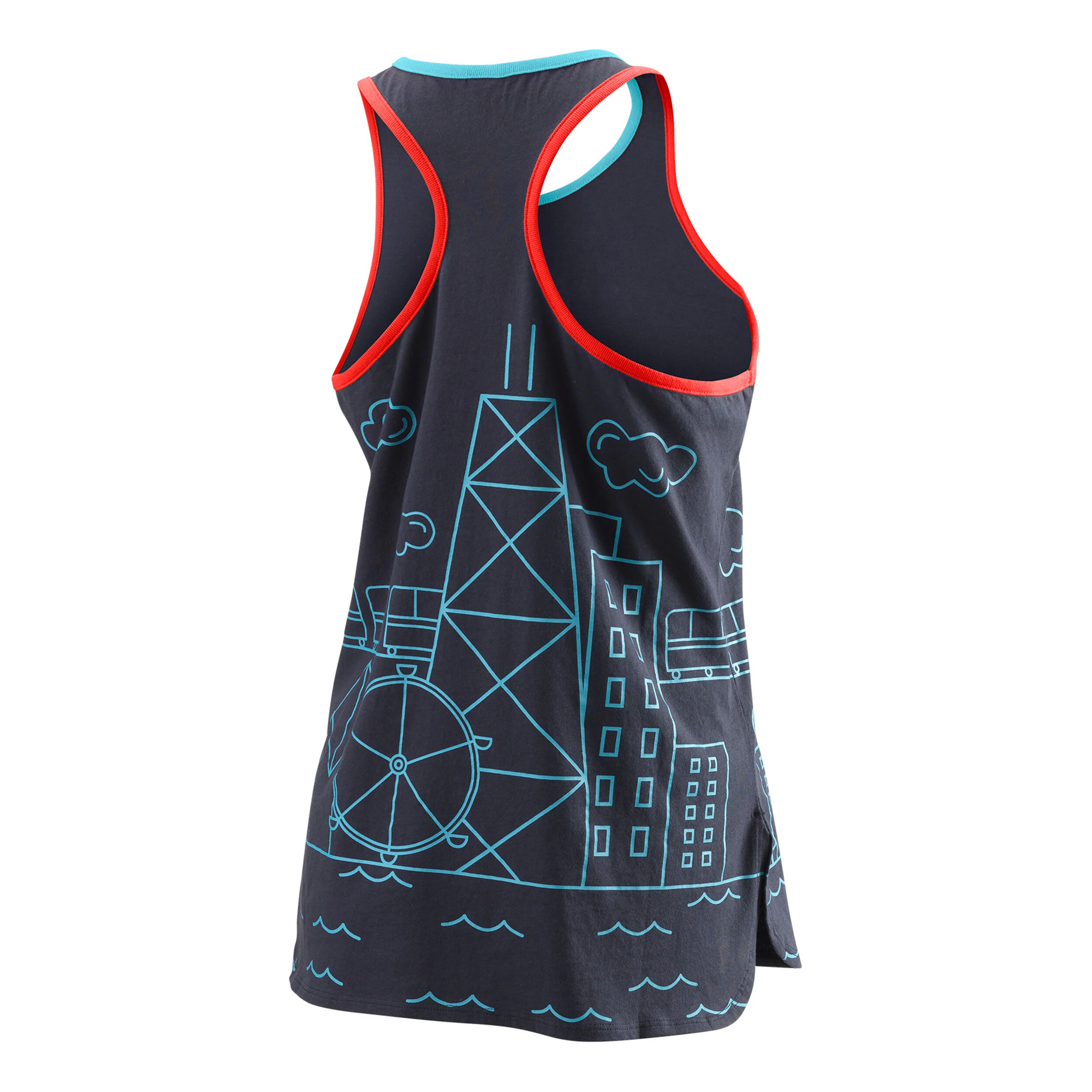 Chi CNT Tank-Top Damen - Blau