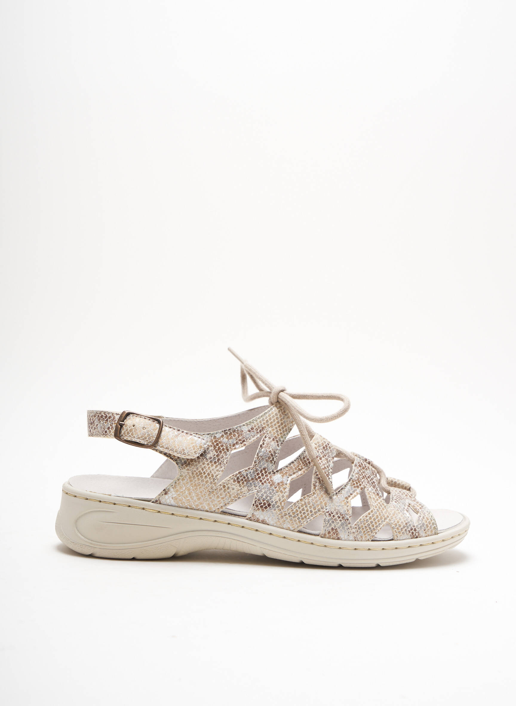 Ara Sandales Nu Pieds Femme couleur beige