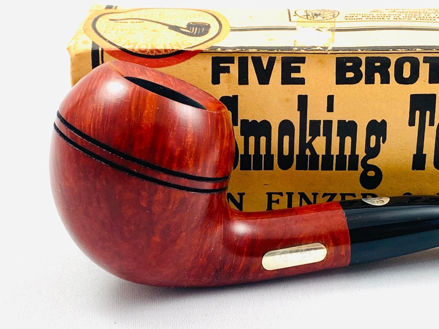 VAUEN Handpfeife Pfeife 175 Jahre Jubiläumspfeife Modell 108 inkl. Sonderfilterbox