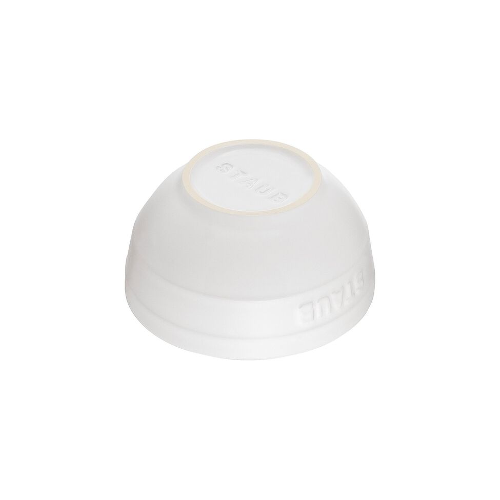 Schüssel 12 cm, Keramik, Reinweiß