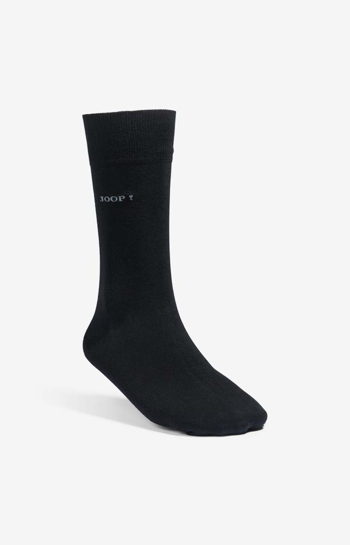 2er-Pack Finest Organic Cotton Socken in Schwarz