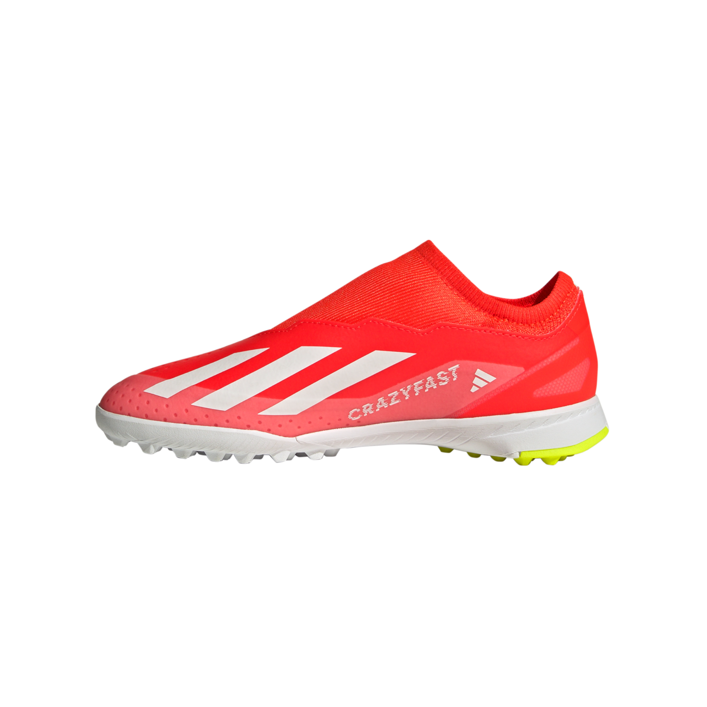 adidas X Crazyfast League LL TF Kids Rot Weiss Gelb
