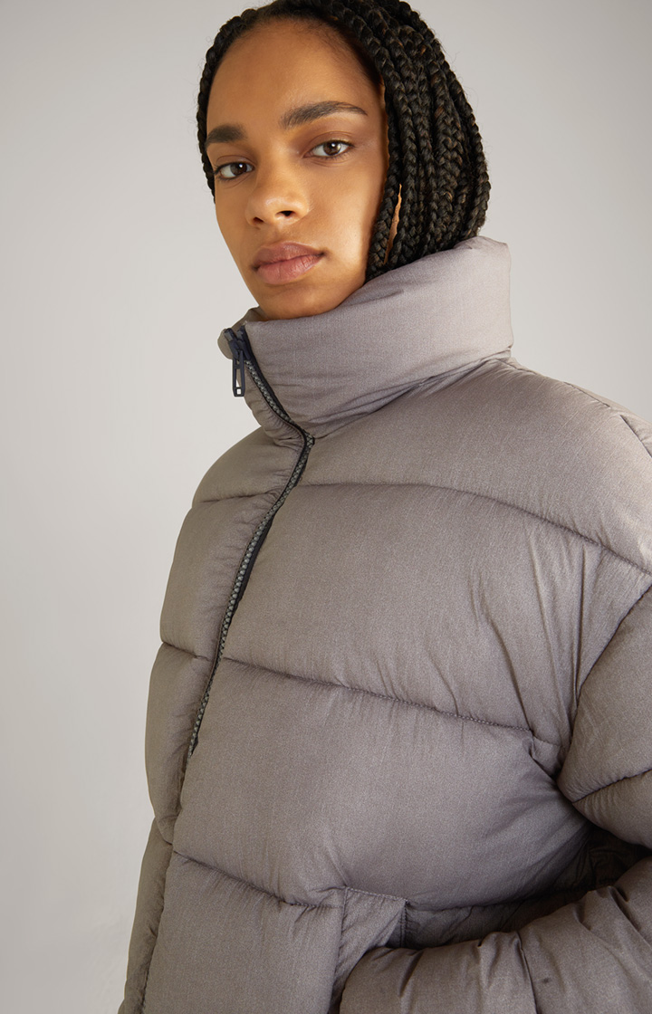 Unisex-Steppjacke in Grau