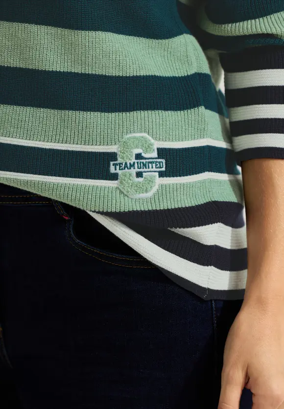 CECIL Multicolor Streifenpullover