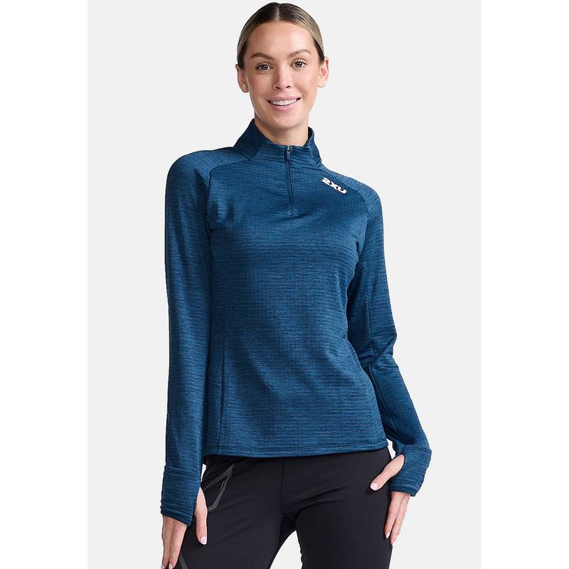 2XU Ignition 1/4 Zip Funktionsshirt Damen