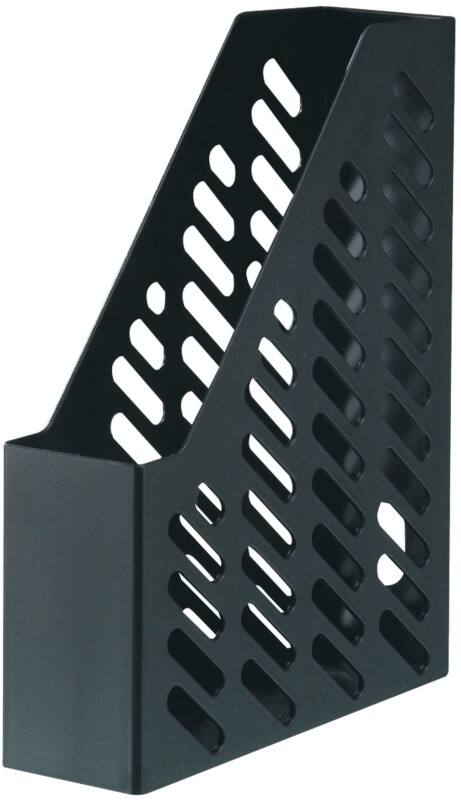 HAN Stehsammler Karma Polystyrol Schwarz 7,6 x 24,6 x 31,5 cm