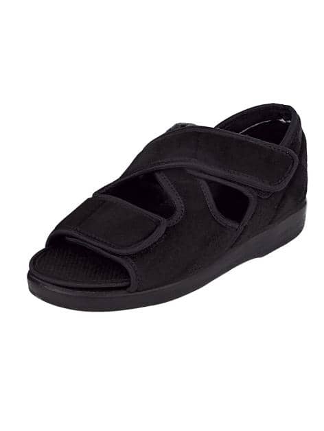 Klettsandalette mit verstellbaren Klettverschlüssen