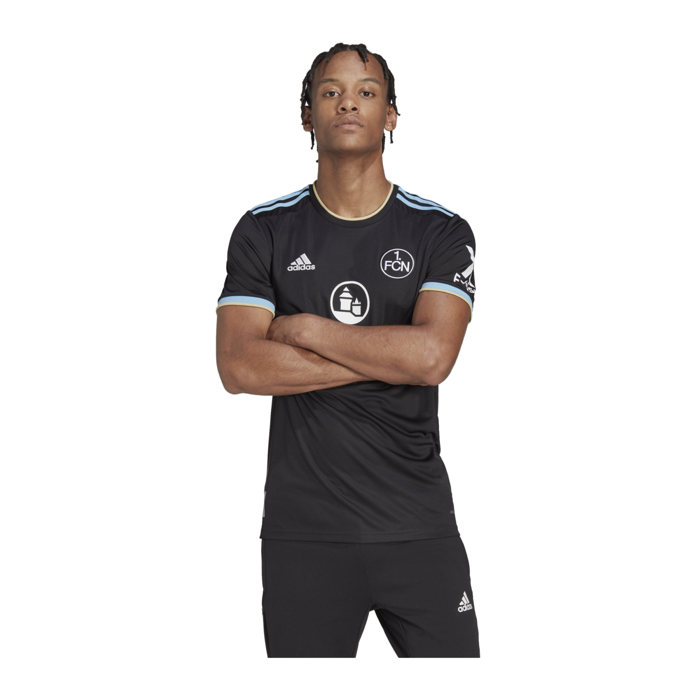 adidas 1. FC Nürnberg Trikot 3rd 22/23 Schwarz