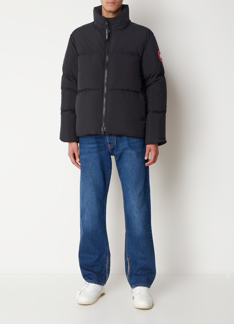 Μπουφάν Canada Goose Lawrence με πούπουλα και λογότυπο