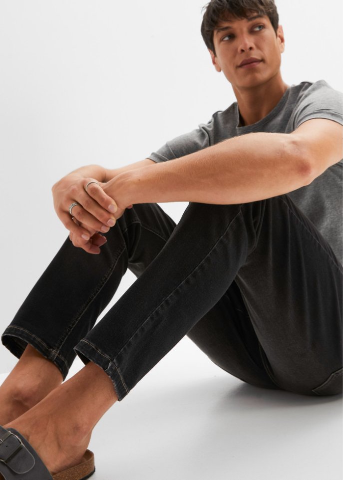 Regular Fit Stretch-Jeans, Tapered
