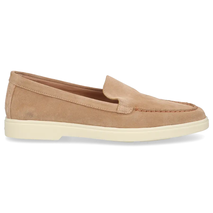 Santoni - Loafer 58856 Veloursleder - braun